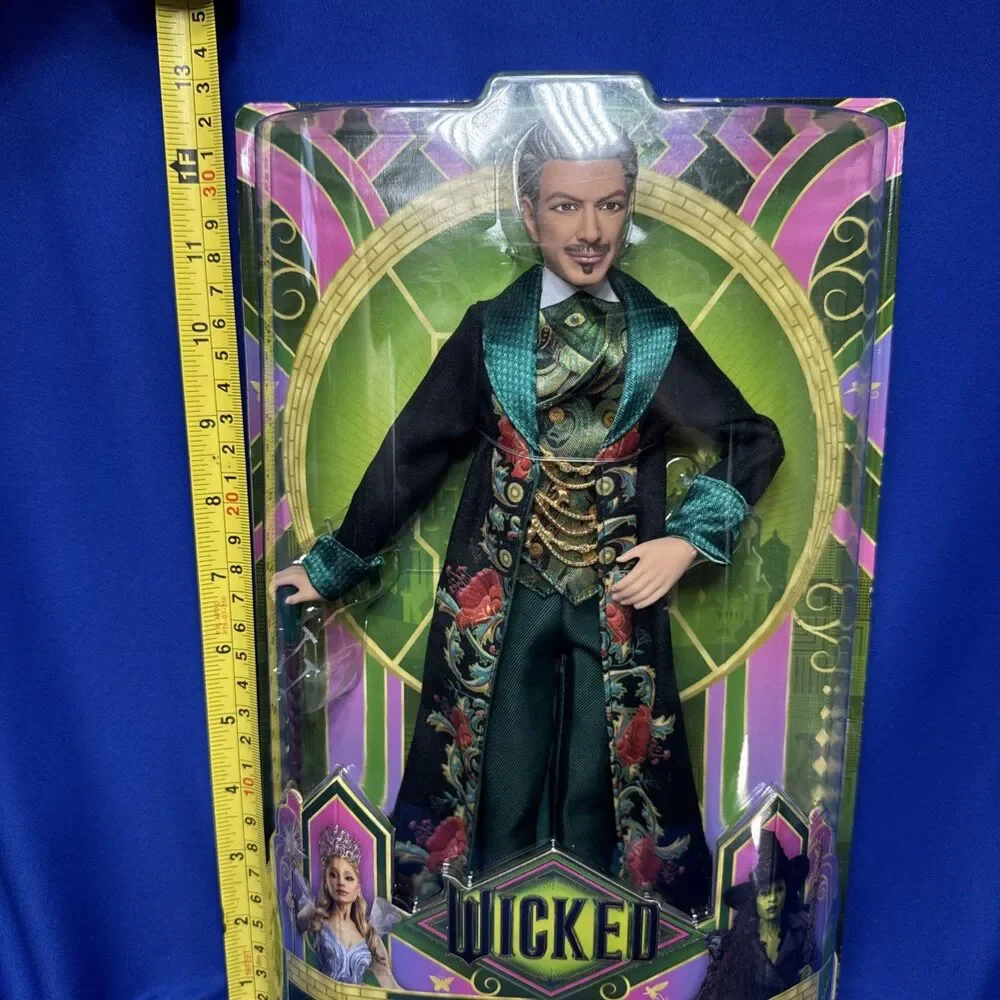 WICKED: THE WIZARD LE MAGIEIEN DOLL Jeff Goldblum NEW!